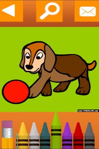 Coloring Book Animals by TheColor.com screenshot 4
