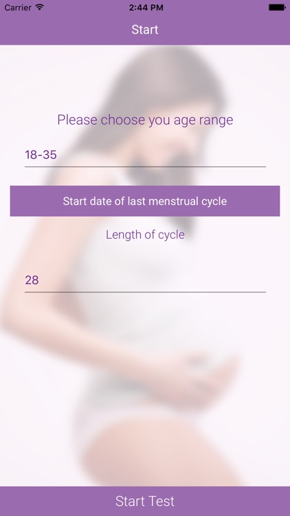 Test for Pregnancy