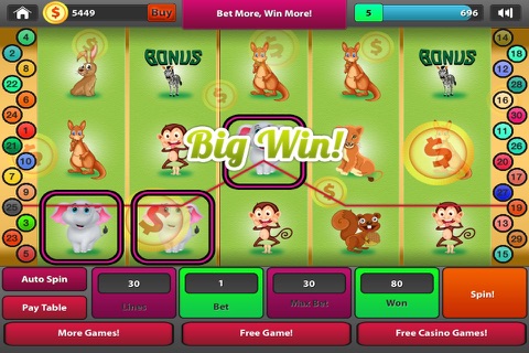 Deer Slots - Hunt Down Those Casino Dollars screenshot 2