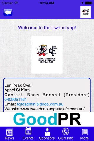 Tweed Coolangatta Junior Australian Football Club screenshot 4