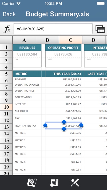 SpreadSheet -Excel Edition screenshot-3