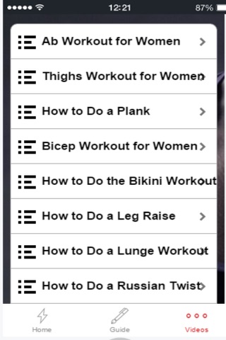 Girl Fitness - Quick and Easy Fitness Tips screenshot 3