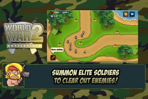 World War 2 TD Battlefield screenshot 2