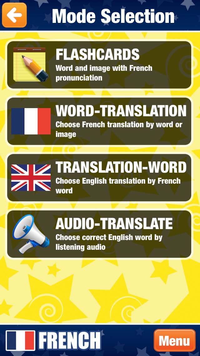 【图】Speak French – Free Language Tutor with Native Voice and Flashcards(截图2)