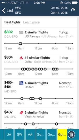 Washington Dulles Airport (IAD/BWI/DCA ) Flight Tracker rada(圖5)-速報App