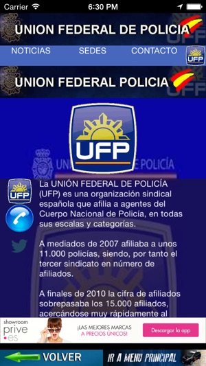 UFP - Union Federal de Policía a nivel n