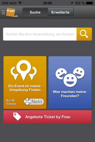 Ticket by fnac.ch screenshot 4