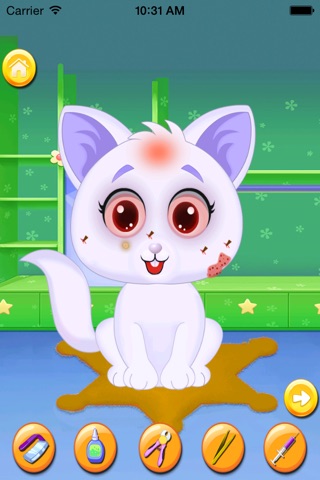 Animal care - kitty cat games screenshot 4