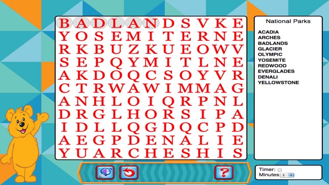 Adult Word Search Puzzles: Word Search Puzzles Based on Bend(圖1)-速報App