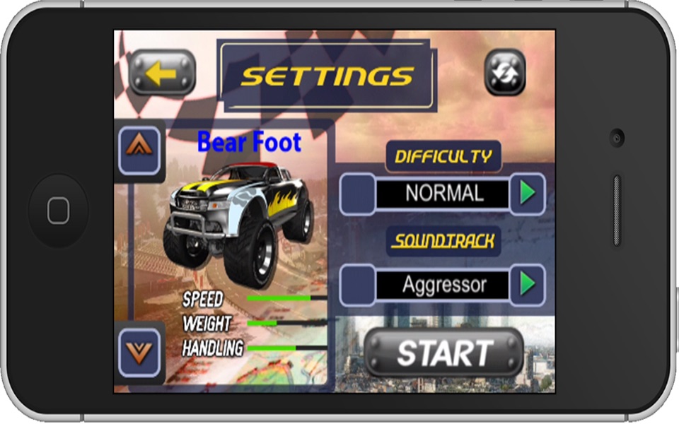 Monster Truck Bandits: Big Wheel 3D Racing screenshot 3