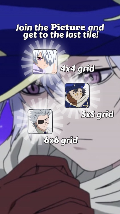 2048 PUZZLE " Tegami-Bachi " Edition Anime Logic Game Character.s