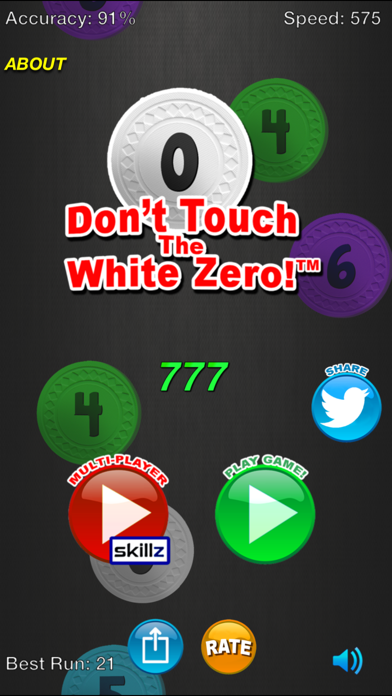 Don't Touch The White Zero screenshot 1