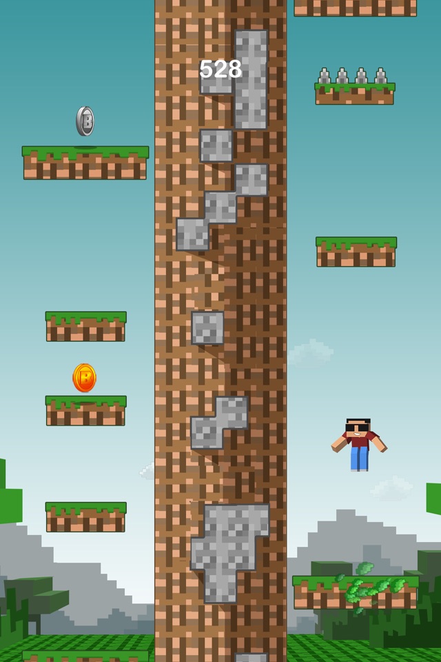 Blocky Jump Bro 3D - Run Block Roads Escape Adventure Story screenshot 3