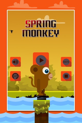 Mr Monkey Spring Jump screenshot 2