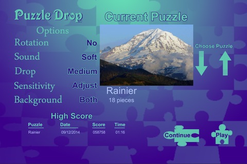 Puzzle Drop - Mountain Set screenshot 4
