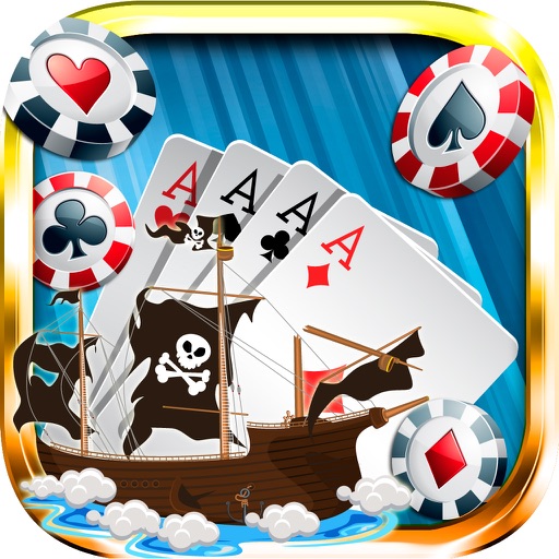 PIRATE Video Poker KINGS - Play Video Poker Gambling Game at Las Vegas and Atlantic City Casino with Real Monte Carlo Betting Odds for Free ! icon
