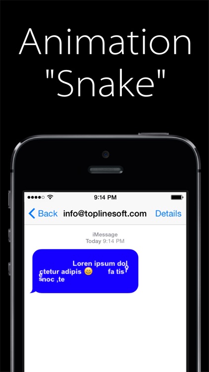 AnimaText - GIF maker of the color animated text messages screenshot-4