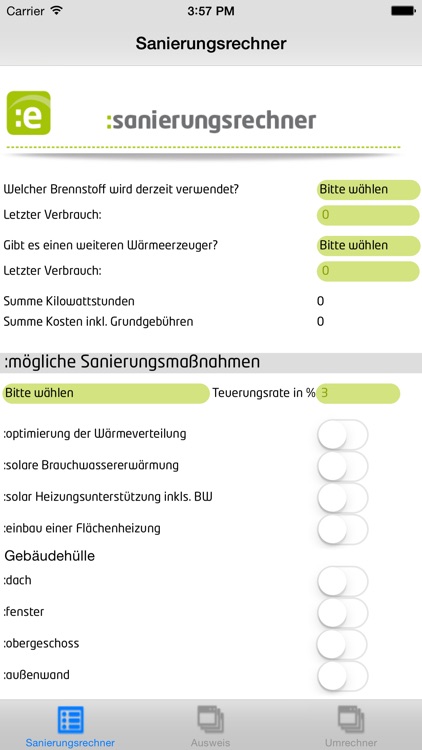 Energie- und Sanierungsrechner screenshot-3