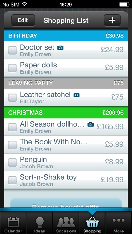 Gift Plan screenshot-3