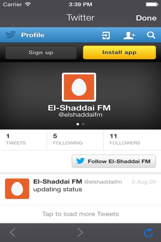 Elshaddai FM Radio screenshot 4