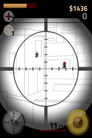 A Stickman Army Sniper Shooter - Clear vision shoot-ing stick war enemies battle game screenshot 4
