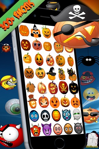 Scary Halloween Photo Editor - Ghostify image with daring emoji emoticons screenshot 2