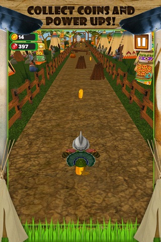3D Turkey Run Thanksgiving Runner Game PRO screenshot 3