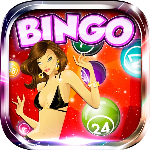 BINGO LUCKY LADY - Play Online Casino and Gambling Card Game for FREE ! icon