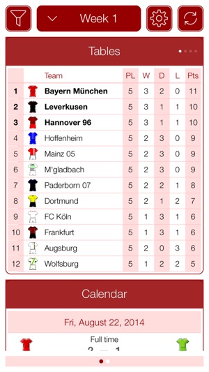 Deutsche Fußball 2014-2015 - Mobile Match Centre(圖1)-速報App