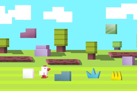 Bird Crossing - Cross The Chicken Game HD screenshot 2