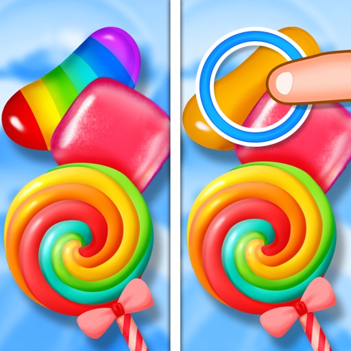 Candy Castle: Spot It! Find the Difference Game Icon