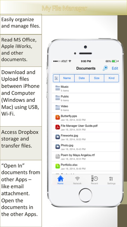 My File Manager for iPhone