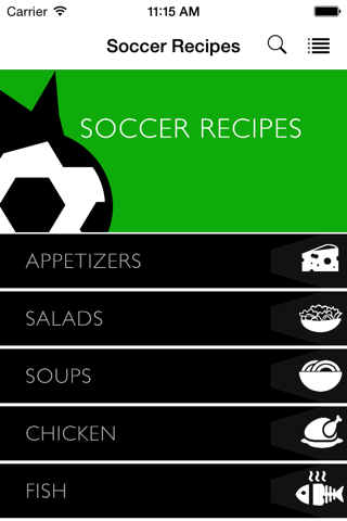 Soccer Recipes - náhled