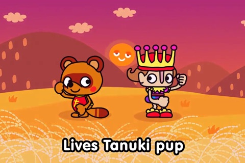 Tanuki pup (FREE) - Jajajajan Kids Song series screenshot 3