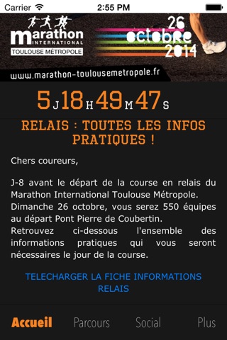 Marathon Toulouse Métropole 2014 screenshot 2