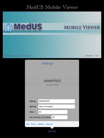 MedUS Mobile Viewer screenshot 2