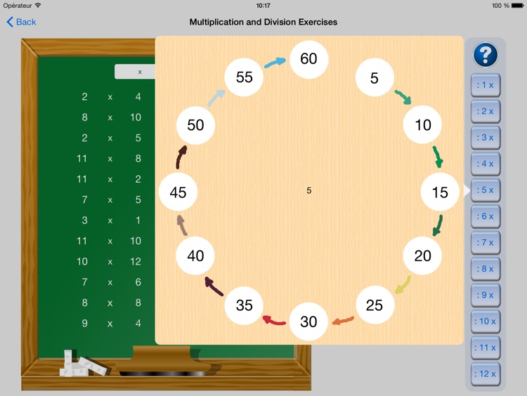 Montessori Times Table Circle