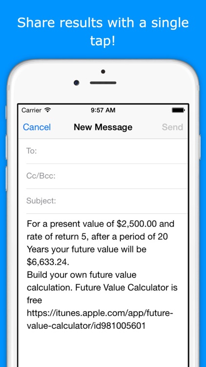 Future Value Calculator