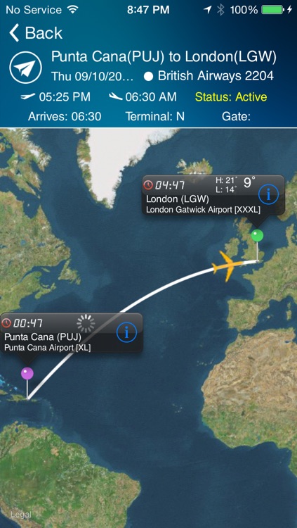 Gatwick Airport Pro (LGW) Flight Tracker Radar all London airports