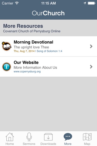 Covenant Church of Perrysburg screenshot 4