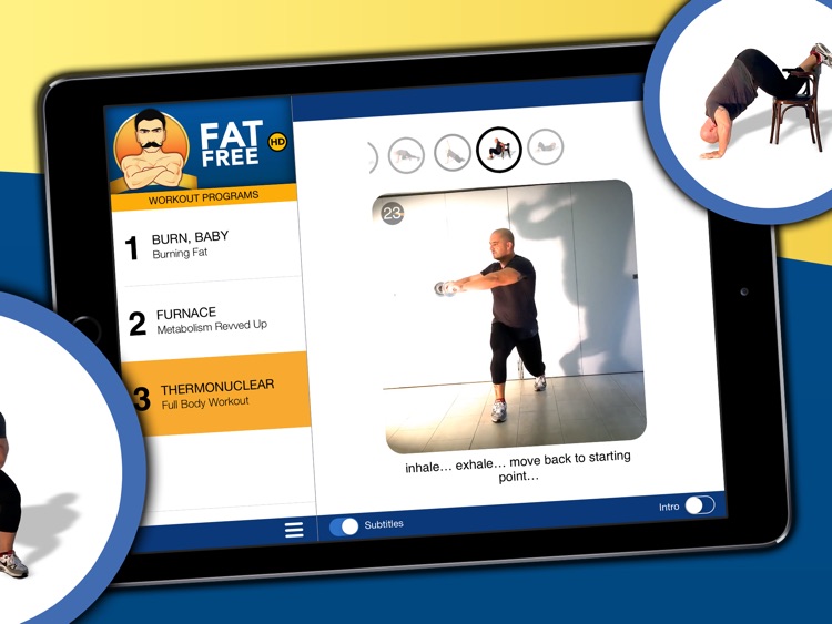 FatFree Fitness for iPad (Burn FAT Fast Workout) screenshot-3