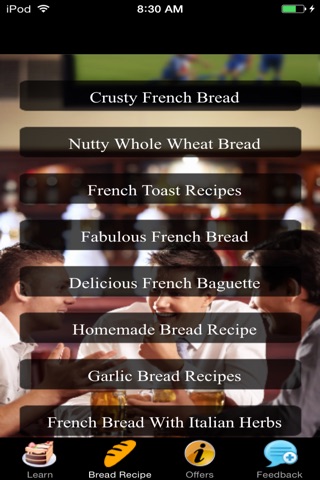 French Bread Recipes - Homemade screenshot 2