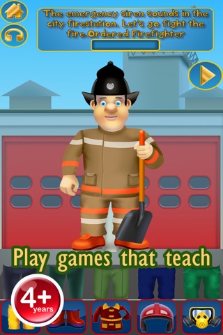 My Brave Fireman Rescue Design Storybook - Free Game screenshot 2