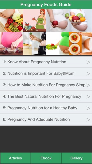 Pregnancy Foods Guide - The Guide To Eating Nutrition Food F(圖1)-速報App