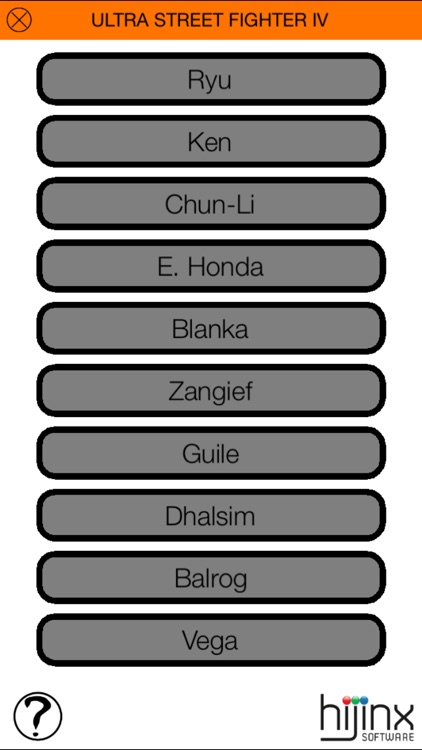 Street Fighter Moves