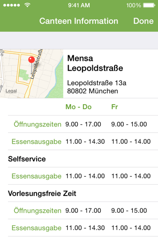 Mensaplan München screenshot 3