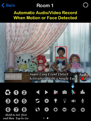 uBabyCam with AV recording screenshot