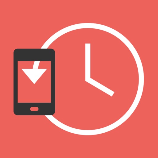 Timed Text Message Icon