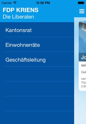 FDP Kriens screenshot 2