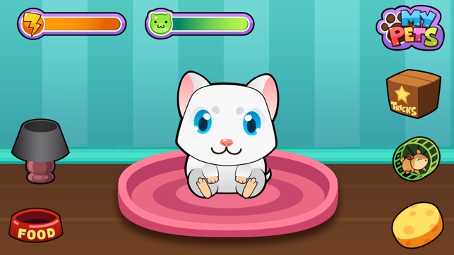 My Virtual Hamster ~ 可愛的動物遊戲(圖3)-速報App